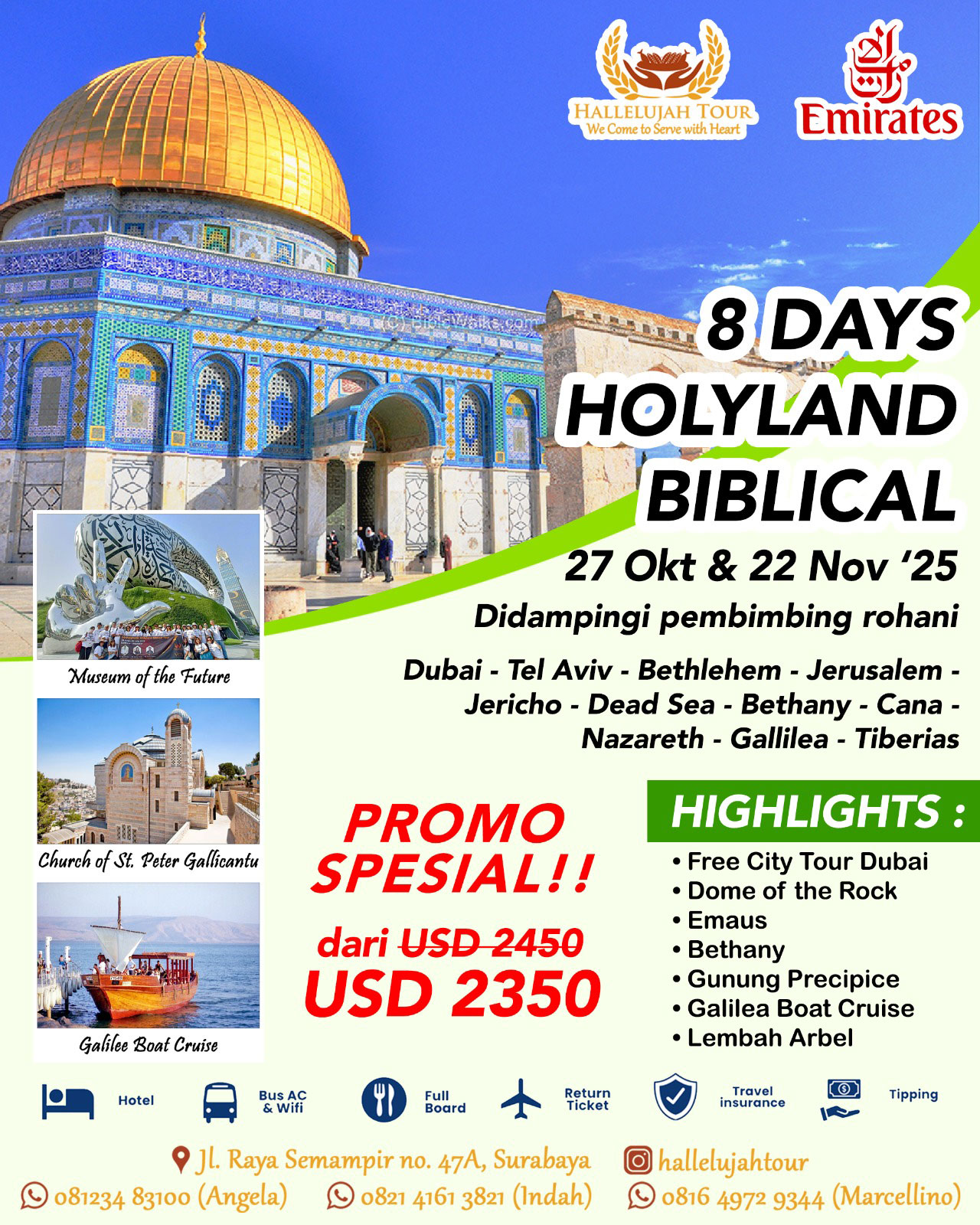 8D HOLYLAND BIBLICAL